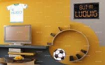 Stickers maillot Marseille