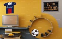 Stickers maillot Paris