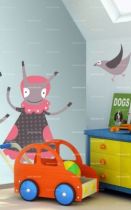 Stickers maman lapin.