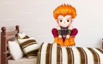 Stickers manga gar�on b�te