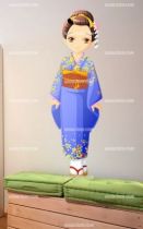 Stickers manga japonaise