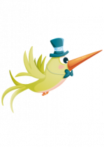 Stickers Mister Bird