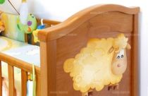 stickers mouton. stickers imprim� sur adh�sif et d�coup� � la forme.