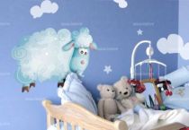 stickers enfant mouton