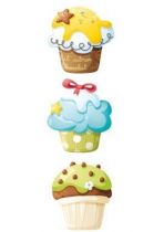 Stickers muffins.