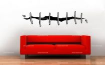 stickers mur cicatrice