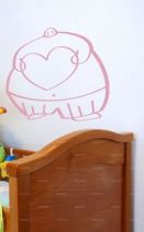 stickers enfants coeur igor