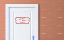 stickers porte cuisine