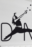 stickers danseuse