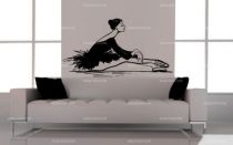 stickers danseuse classique