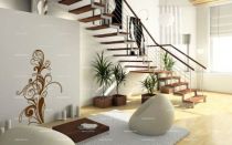 stickers volutes florales