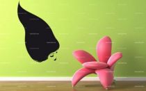 stickers femme reveuse