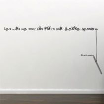 stickers texte paristic