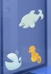 stickers muraux animaux marins