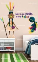 Stickers oiseau de l\'indien