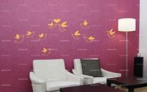 stickers amour oiseaux