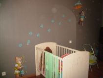 Maman ours et son ourson avec texte illustr� "Petit moment c�lin" en vente sur Idzif.com