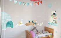 stickers inuit et ours