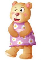 stickers ourson. Emy l'ourson, un stickers adh�sif pour la d�co de chambre d'enfant. Stickers imprim�s sur adh�sif et d�coup� � la forme.<br />
<br />
D�corez les murs, les meubles, les vitres avec ce sticker ourson. Votre fille sera heureuse avec sa nouvelle d�co gr�ce � ce sticker nounours.