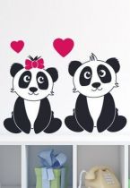 Stickers pandas