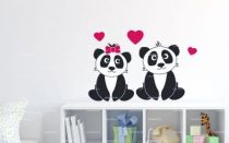 Stickers pandas
