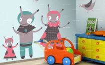 Stickers papa lapin.