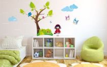 stickers papillon chambre bebe