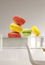 stickers muraux macarons