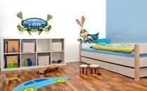 stickers muraux blason garcon