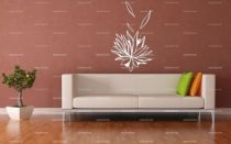 stickers mural lotus