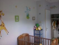 Stickers oiseaux bebe