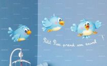 Stickers Piou Piou prend son envol