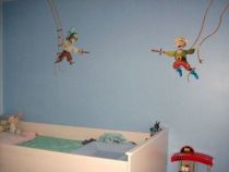 Stickers pirate Capitaine Alphonse pour d�corer la chambre en vente sur Idzif.com