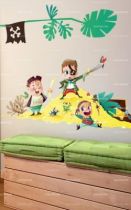 Stickers pirates et tr�sor