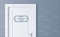 Stickers porte cabinet