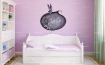 Stickers porte-nom f�e