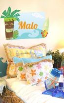 Stickers porte-nom gar�on des �les