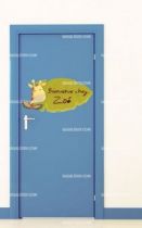 Stickers porte-nom girafe