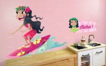 Stickers porte-nom Hawa�