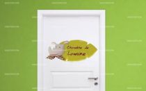 Stickers porte-nom rhinoc�ros