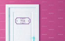 Stickers porte priv�