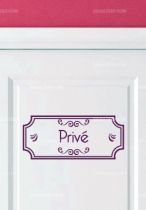 Stickers porte priv�
