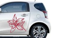 Stickers porti�re fleur