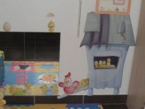 stickers poules et poussins poulailler