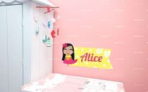 Stickers pr�nom enfant des �les