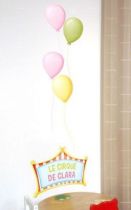 stickers porte nom fille