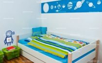 Stickers prise murale robot