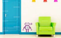 Stickers prise robot