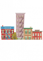 Stickers quartier d\'Am�rique