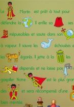 Stickers rebus gar�on �colo